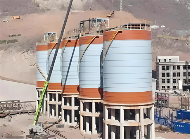 盘龙高架钢板仓